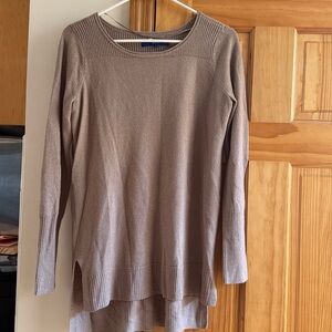 Apt. 9 Metallic Taupe Sweater